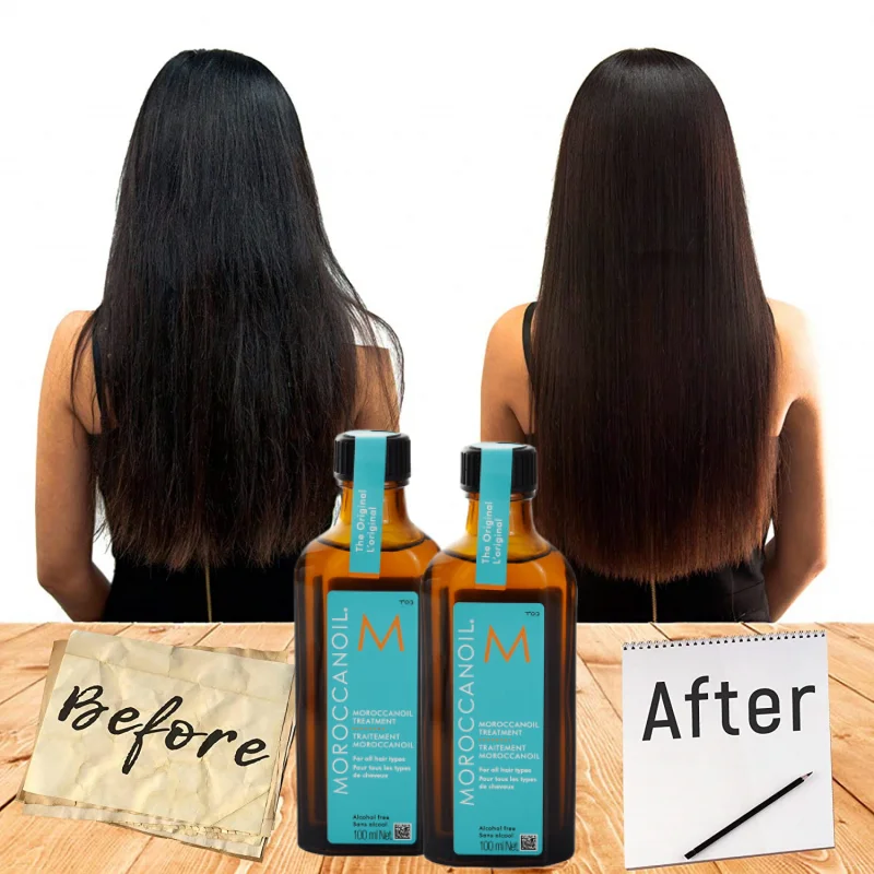 

Argan Oil of Morocco Penetrating Hair Treatment Moisturizing Serum Dry,Damaged Coarse Hair Care Smooth Repair Soft Nourishing