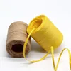200 M/reel 100% Raffia Straw Yarn Hand Crocheting Yarn for Diy Handmade Hats Handbags Cushions Packing Wrapping Material Sup. 1