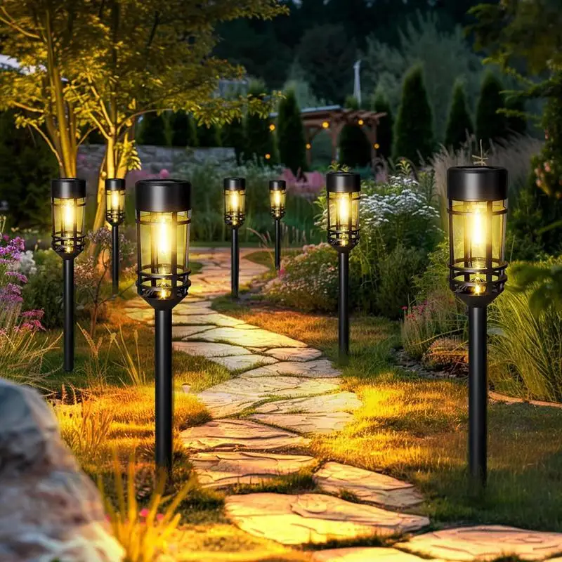 Pathway Lights Solar Powered Solar Powered Lights For Pathway Decorative Driveway Decor Lamp For Patios Lawns Backyard Paths