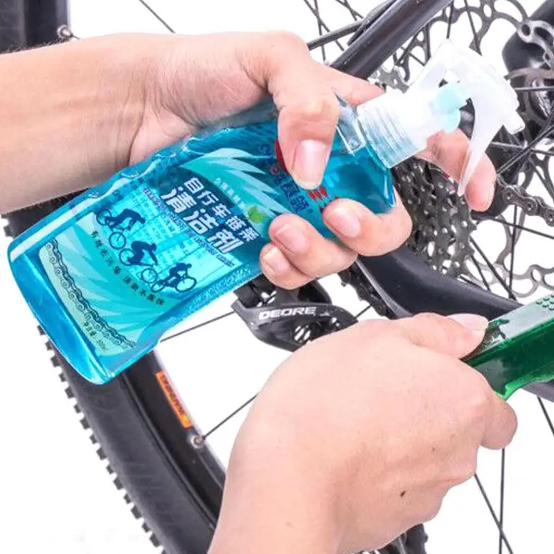 Bike Chain Cleaner Degreaser Chain Cleaner Motorcycle Cleaning Spray  Protectant Bicycle Chain Cleaning Tool 300ML Large Capacity - AliExpress