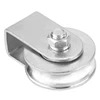 Pulley Wheel Sturdy Professional Pulley Block Load 0.3Tons Single Pulley Block Heavy Duty Rotating Pulley Roller Lifting 4