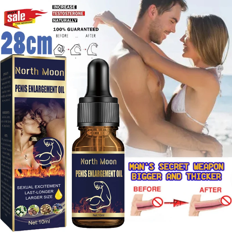 Big Dick Penis Thickening Growth Massage Enlargement Oil Sexy Orgasm Delay Liquid for Men Cock Erection Enhance Products Care