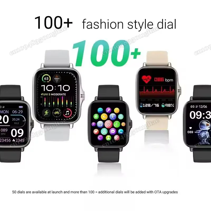 2026 New Smart Watch Android Phone 1.44''Inch Color Screen Bluetooth Call Blood Oxygen/Pressure Monitoring Smart Watch Women Men 4