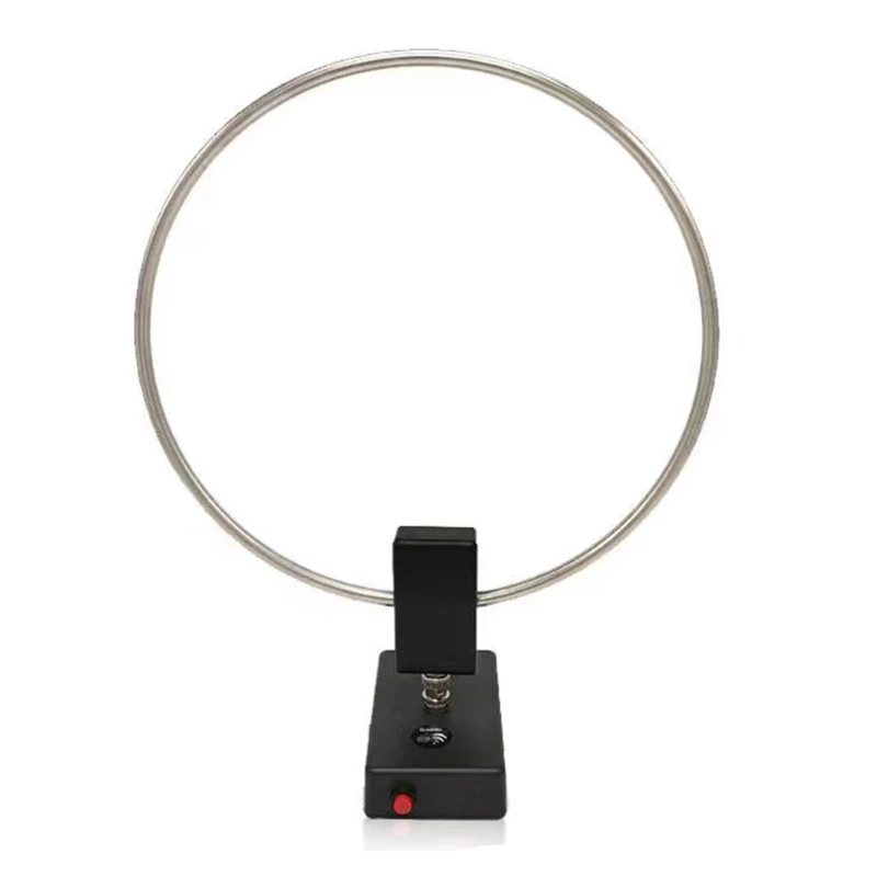 

GA-800 Loop Antenna,10kHz-159MHz Active Receiving Antenna with BNC Cable & Type-C Power Cable and BNC-SMA Adapter Kit Dropship