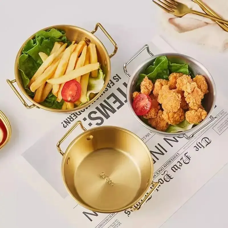 Stainless Steel Bowl With Handle
