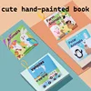 Visual Stimulus Cloth Book Montessori Early Educational Toys Kids Cartoon Toddlers Activity Fabric Books For Babies Gift 4