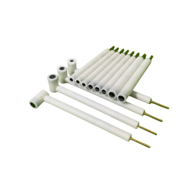 전기 화학 실험용 직선 L자형 유리 탄소 GC 전극, 3mm, 4mm, 5mm, 1 개..