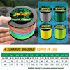 JOF 4 Strands Fishing Line 300/100M Braided PE Fishing Strong Fishing Line Multifilament Durable Fishing Line Tool 2