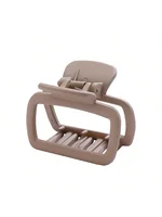 4pcs Women's Square Lightweight Hair Claw Clip Fashionable Elegant Hair Accessory Clip Suitable Hair Styling Makeup - Image 5