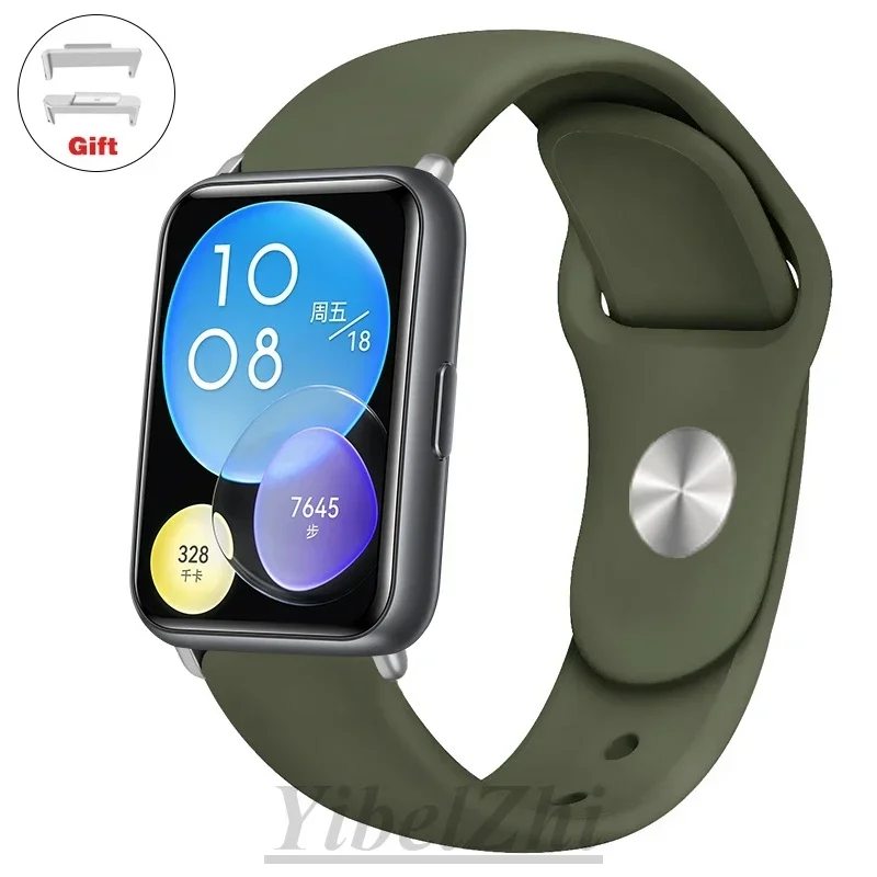Silicone Sport Band Strap for Watch - Enhanced Comfort and Durability