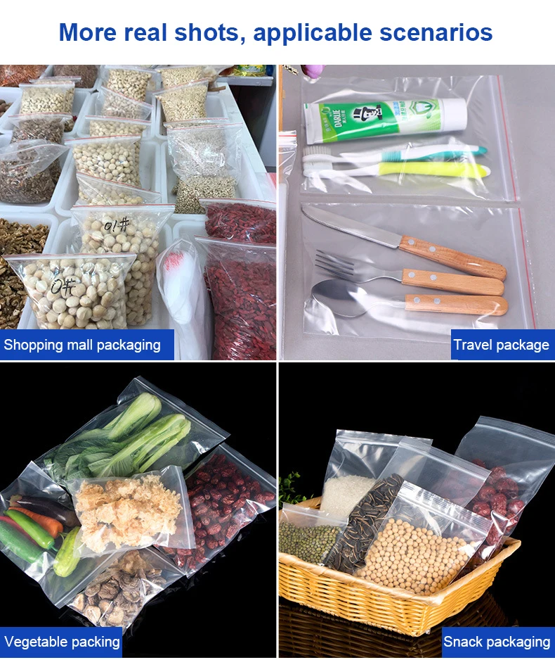 Clips Referme-sac Alimentaires - Lot De 4 - Fermeture Pression, étanches - Pour Pain, Snacks, Congélation - Réutilisables