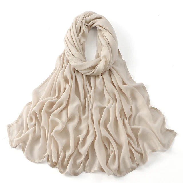 185*75 cm musulman Modal Hijab rayonne coton châles pour femmes mince plaine écharpe grande taille foulard islamique Turban bandeau