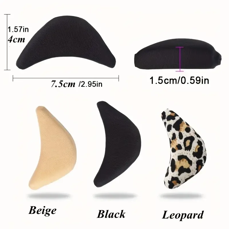 Sponge Forefoot Pads Women Shoe Insoles Pain Relief