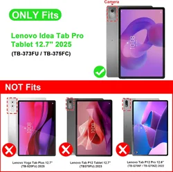 Transparent TPU Shockproof Silicone Protective Case for Idea Tab Pro 12.7 (TPU Protection Case)