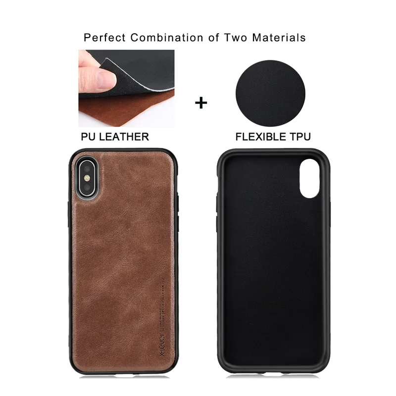 Iphone X Level Case Pu Leather  Xs Max Leather Iphone Case