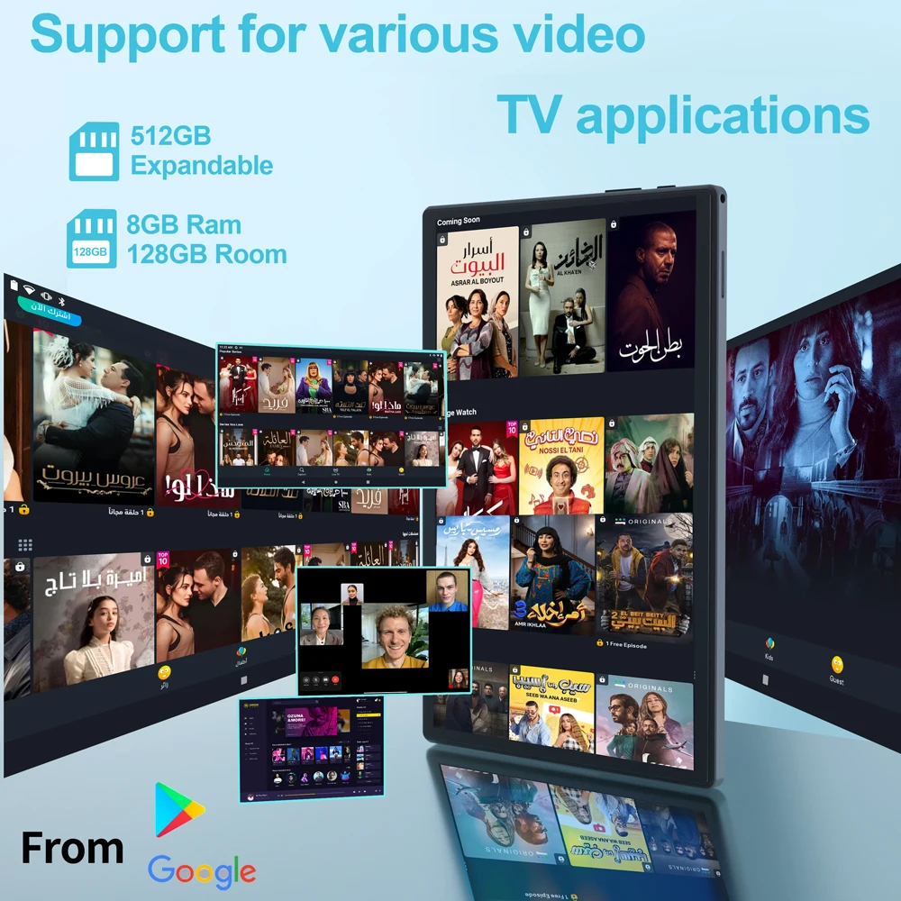 Рисунок 3 - Оригинальный планшет BDF P40 с глобальной прошивкой