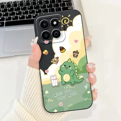 Cute Panda Cartoon Soft Silicone Matte Phone Case - Durable Protective Cover for Honor 200 Smart (TYhei1982)