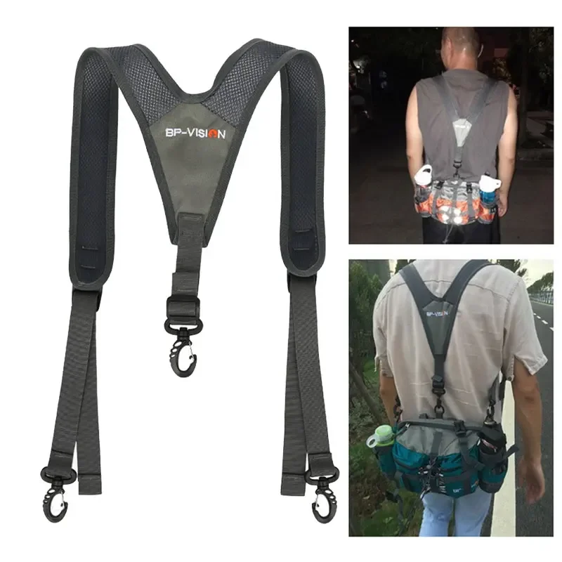 Work Suspenders Y-Shaped Adjustable Hanging Electrician Tool Suspenders Reducing Weight Strap Men Heavy Work Tool Belt Suspender Tooling Braces