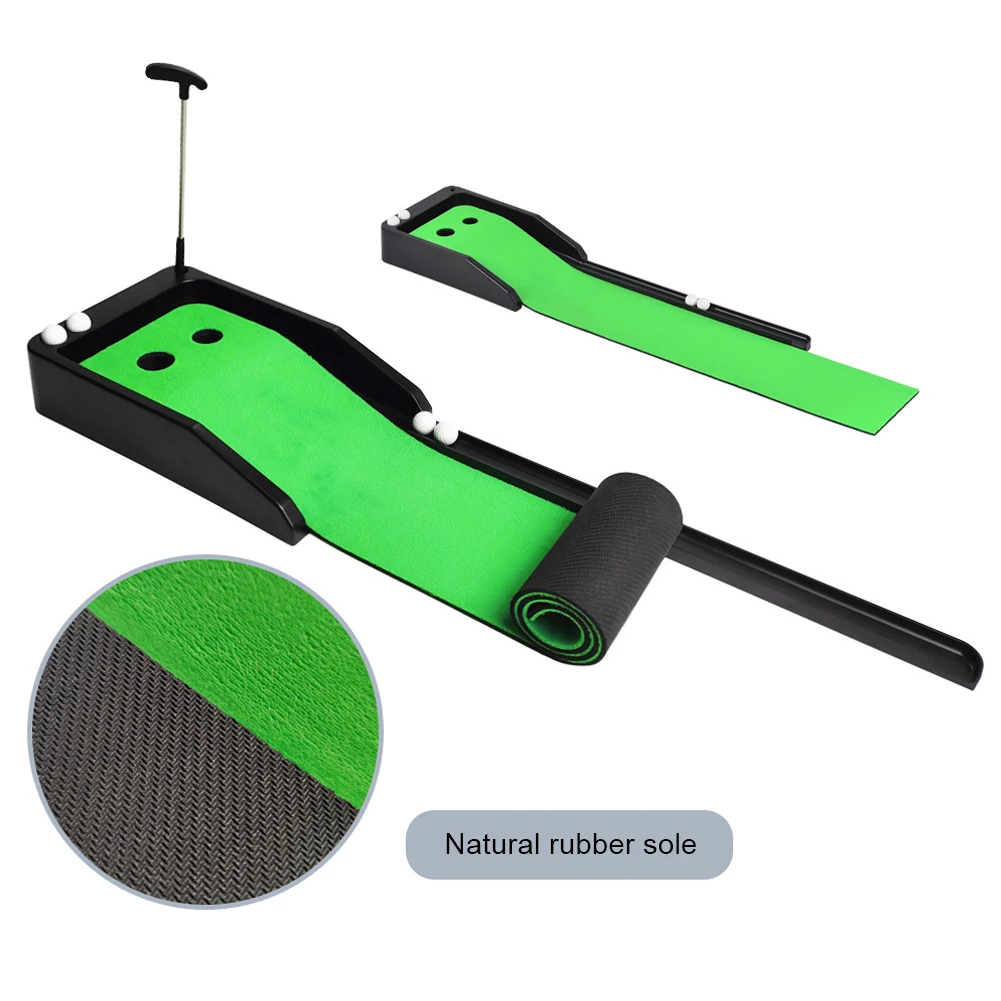 Description Picture 6 of itemPutting Green Indoor Set Golf Putting Green Mat Mini Putting Ball Pad Golf Desktop Putting Practice Set for Men Gift Home Office