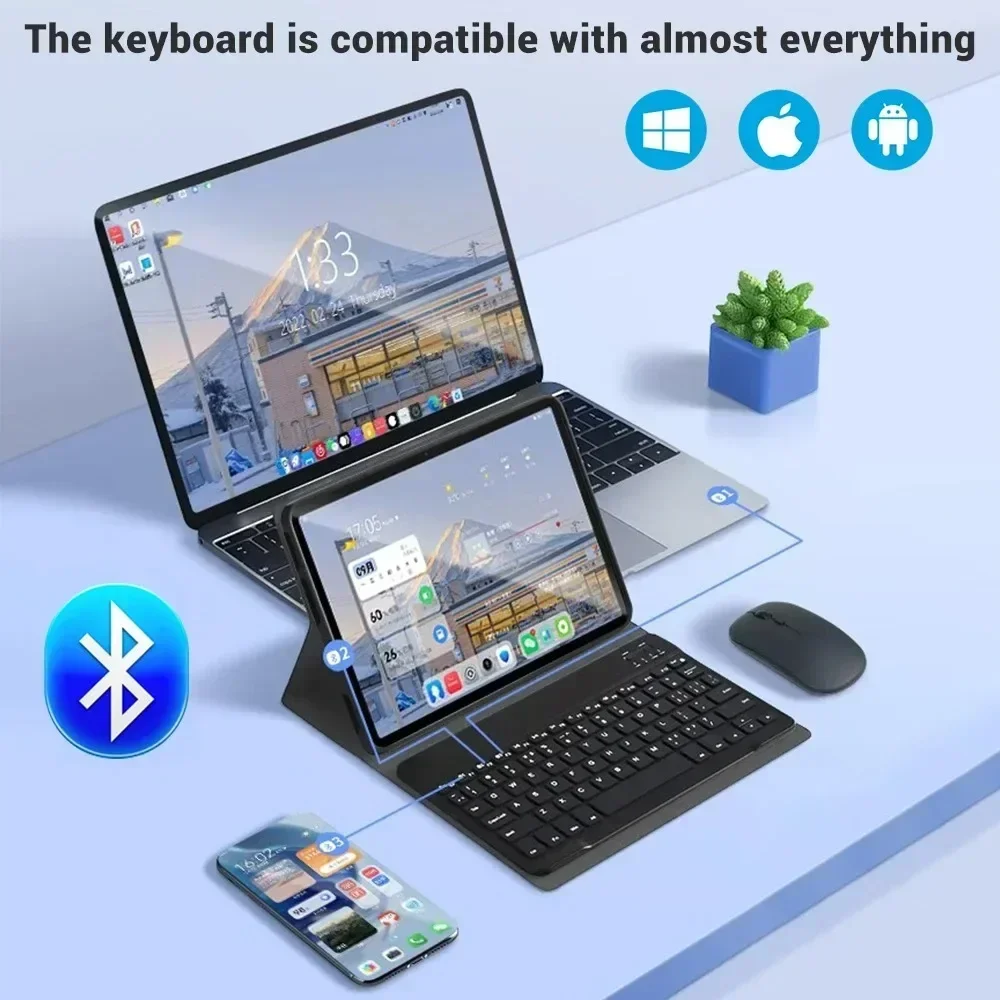 Illuminated Keyboard Case with Adjustable Backlighting