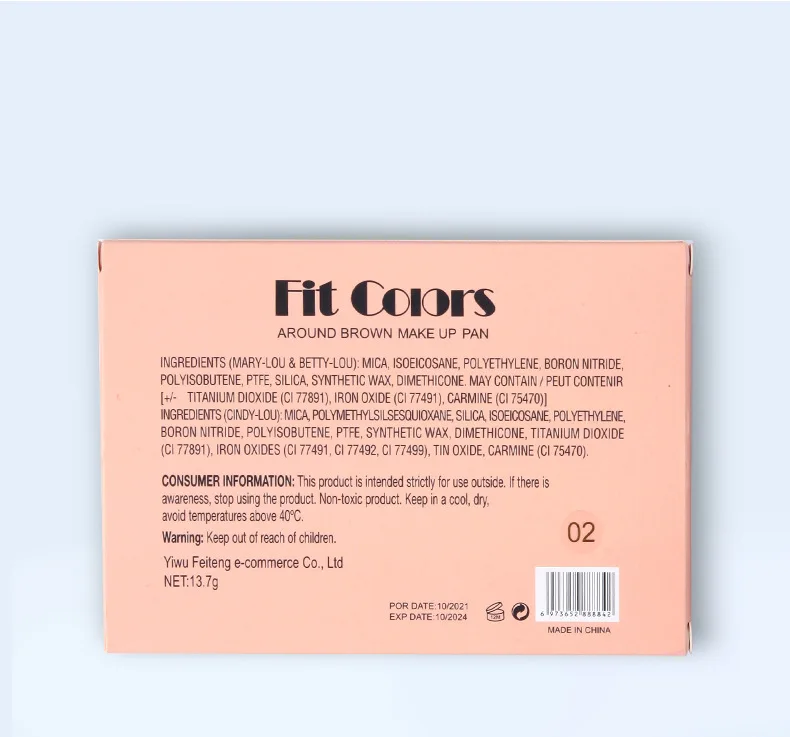 Face Makeup Powder Palette 17
