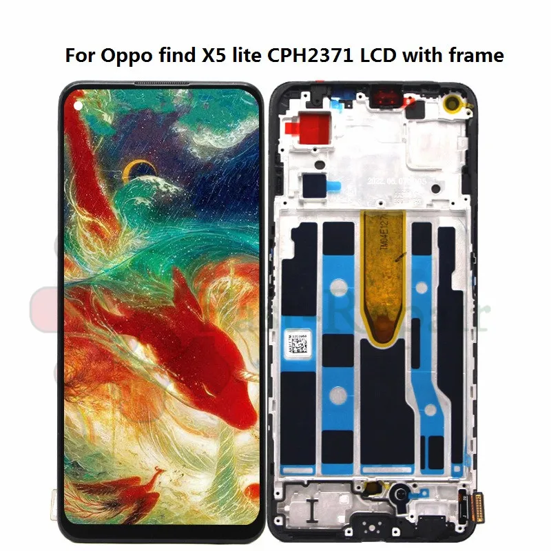 Pantalla AMOLED Original para OPPO Find X5 Lite Find X5 X5 Pro, Marco LCD,  digitalizador de Panel táctil para Oppo Reno7 SE 5G - AliExpress