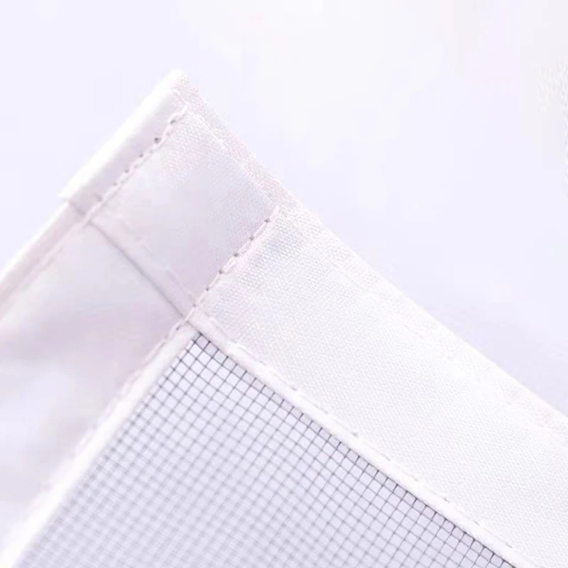 여름 창문 모기장 실내 방충망, DIY 맞춤형, 탈착식 보이지 않는 모기 방지 창 스크린 벨크로 스크린 네트