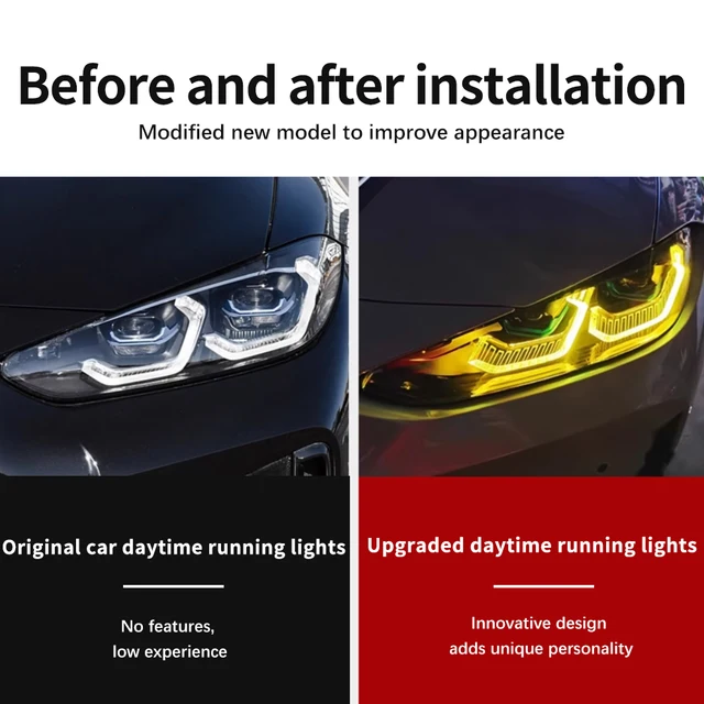 BMW RGB DRL Headlights 2