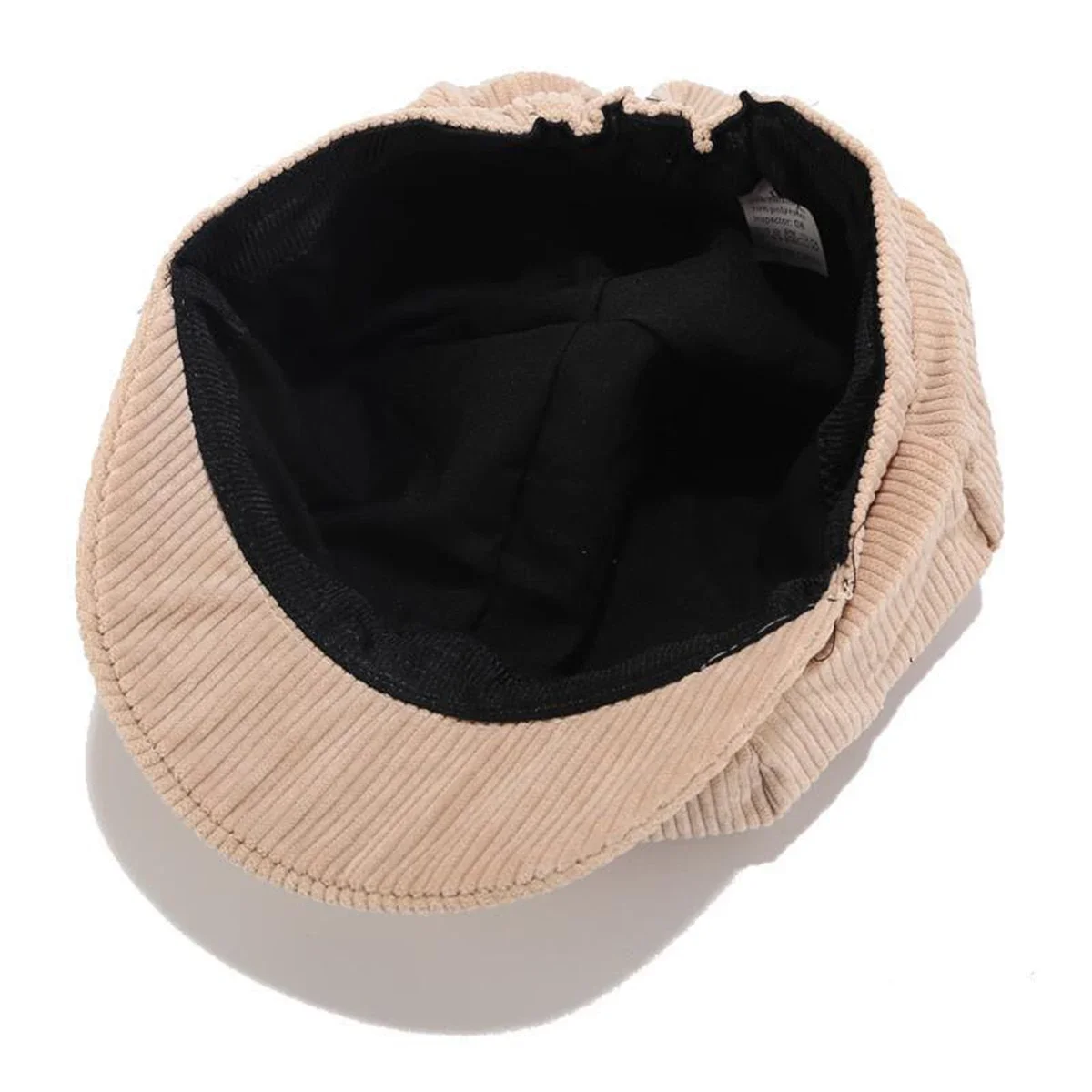 Unisex Einfarbig Cord Persönlichkeit Hut Newsboy Frühling Herbst Retro Baskenmütze Hüte Wilde Casual Hüte Unisex Wilde Achteckige Kappe – Detail 8