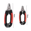 1 Pc Professional Pet Cat And Dog Nail Clippers Ergonomic Stainless Steel Grooming Scissors Pet Dog Claw Nail Repair Scissors 3