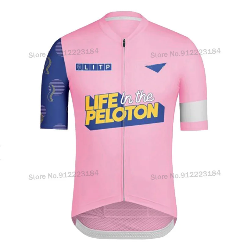 Pink Cycling Jersey Set Men Mtb Jersey Bib Shorts Cycling Equipment Bike Clothing Road Ciclismo Summer Life In The Peloton 3
