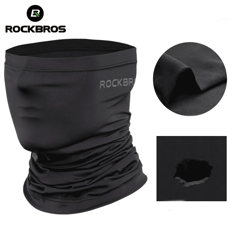

ROCKBROS Summer Sun Protection Cycling Headwear Women Scarves Bandana Men Absorb Sweat Breathable Scarf Running Cycling Neck Bib