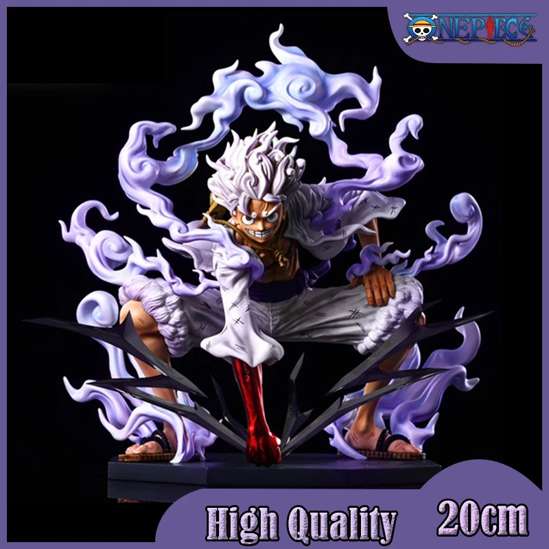 One Piece Luffy Gear 5 Figure Nika Luffy Joy Boy 20cm - Official One Piece  Merch Collection 2023 - One Piece Universe Store