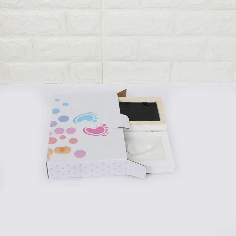 Newborn Baby Handprints and Footprints Photo Frame 5
