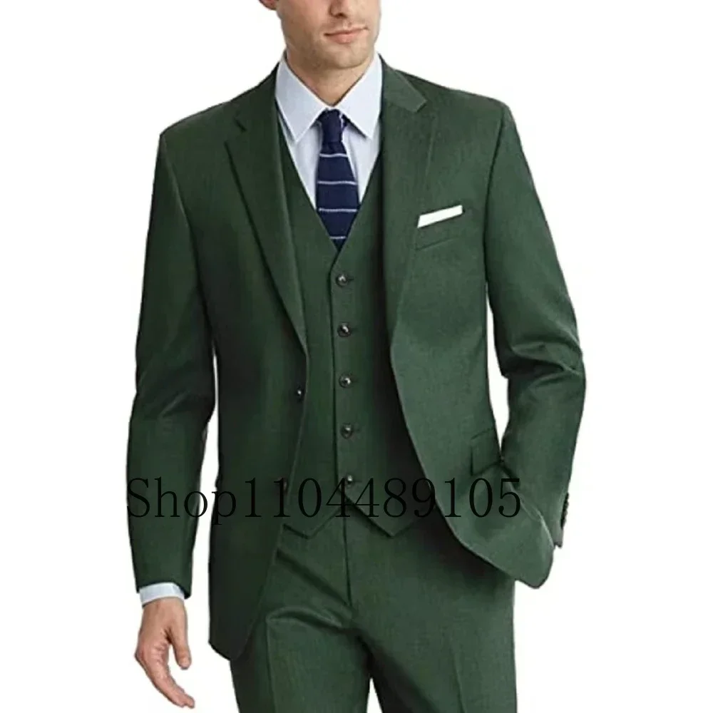 Three-piece Groom Suit Wedding Banquet Evening Party