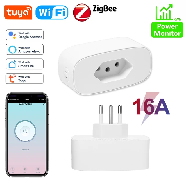 Outdoor Smart Plug Waterproof Zigbee  Waterproof Outdoor Electrical Outlet  - Wall - Aliexpress