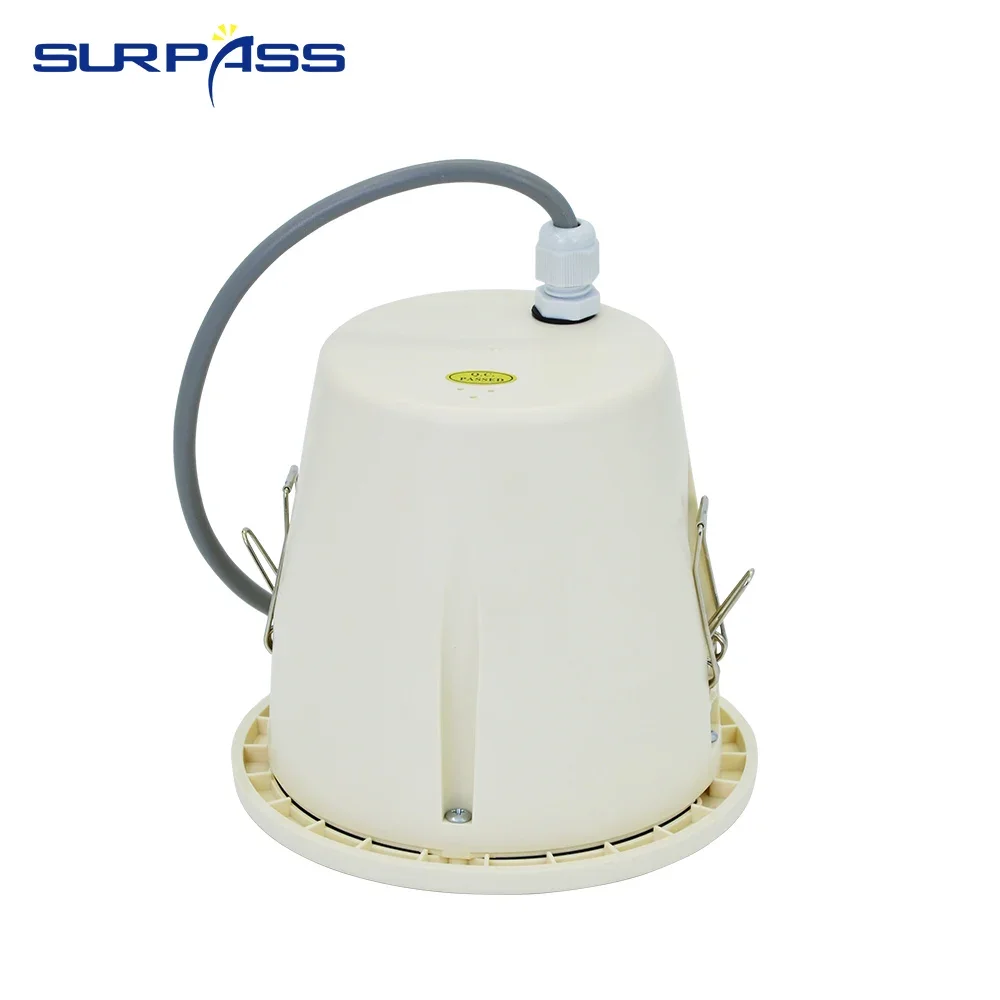 4'' Waterproof IP55 Speaker Mini Music Speaker Full Range Ceiling Speakers PA Sound System for SPA Sauna Bathroom Shower Room