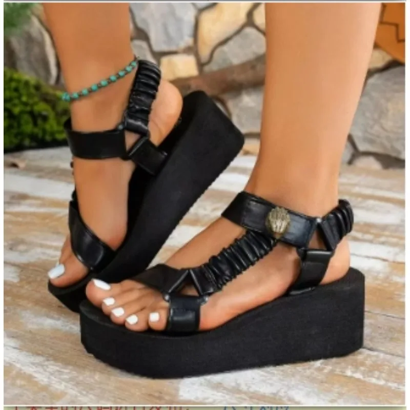 Summer Flat Women's Shoes Hemp Rope Set Foot Beach Sandals Outdoor All-match Casual Slippers Large Size Women Sandals women sandals women flats comfortable sandals