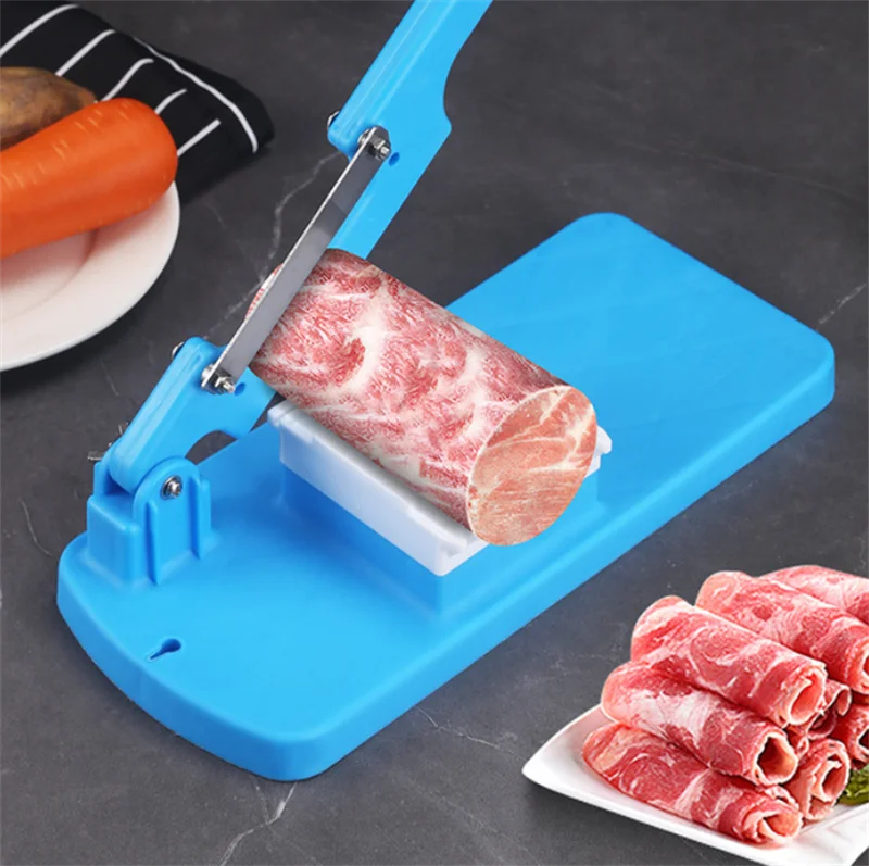 Multifunctional Table Slicer Frozen Meat Cutting Machine Beef Herb Mutton Rolls Cutter Meat Slicer Vege Cutter Kitchen Tools food slicer