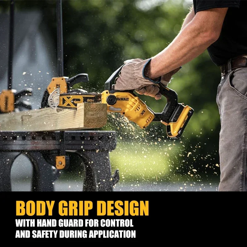 DEWALT 브러시리스 무선 전정톱, DCMPS520, 20V 전동 공구, 8.6 M/S