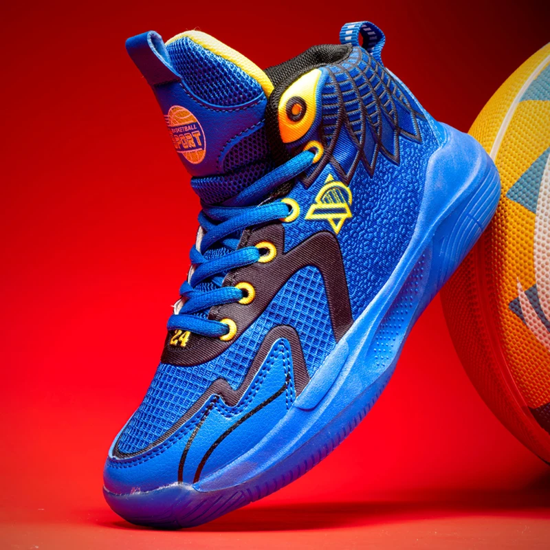 Boys' basketball shoes Student training shoes Boys' shoes Flying