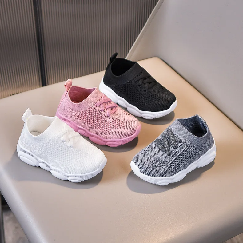Baskets garçon antidérapantes à semelle souple pour enfant_voghion.com