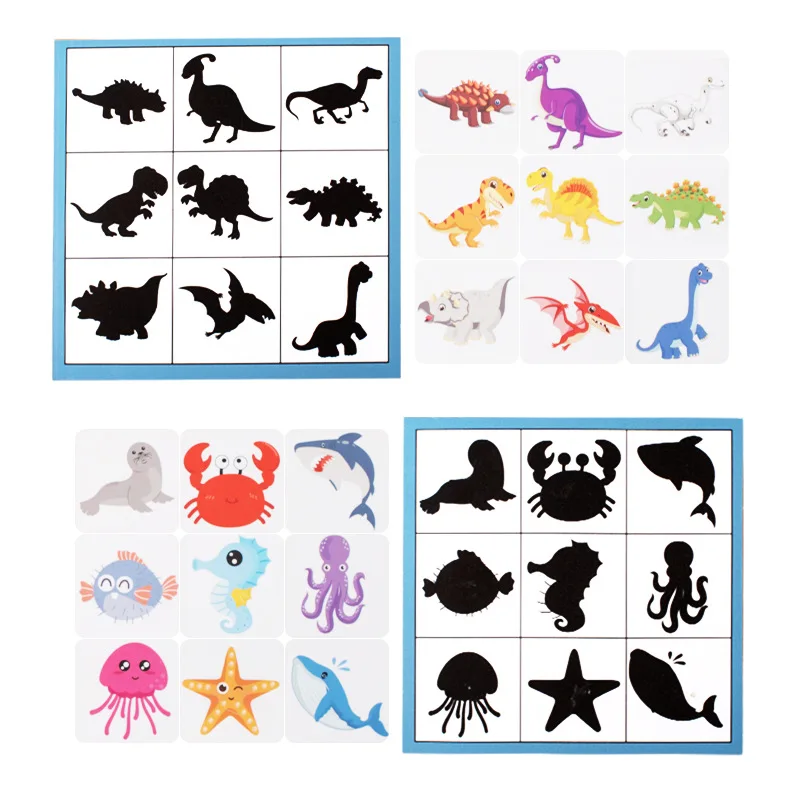 Montessori Shadow Matching Puzzle 4