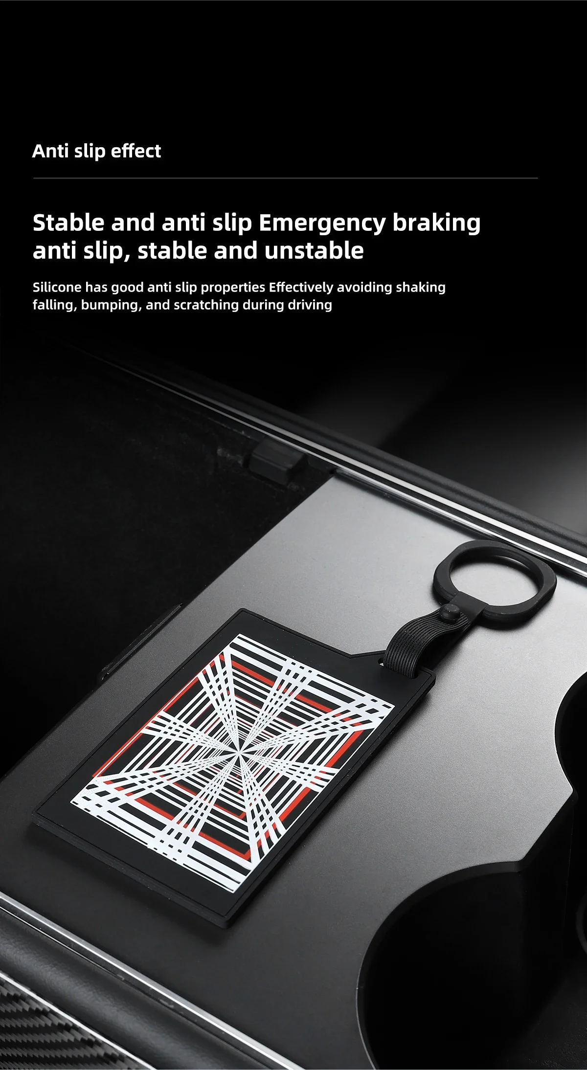 Key Card Holder For Tesla Model 3 Y X S Car Key Card Protector Cover Auto Access