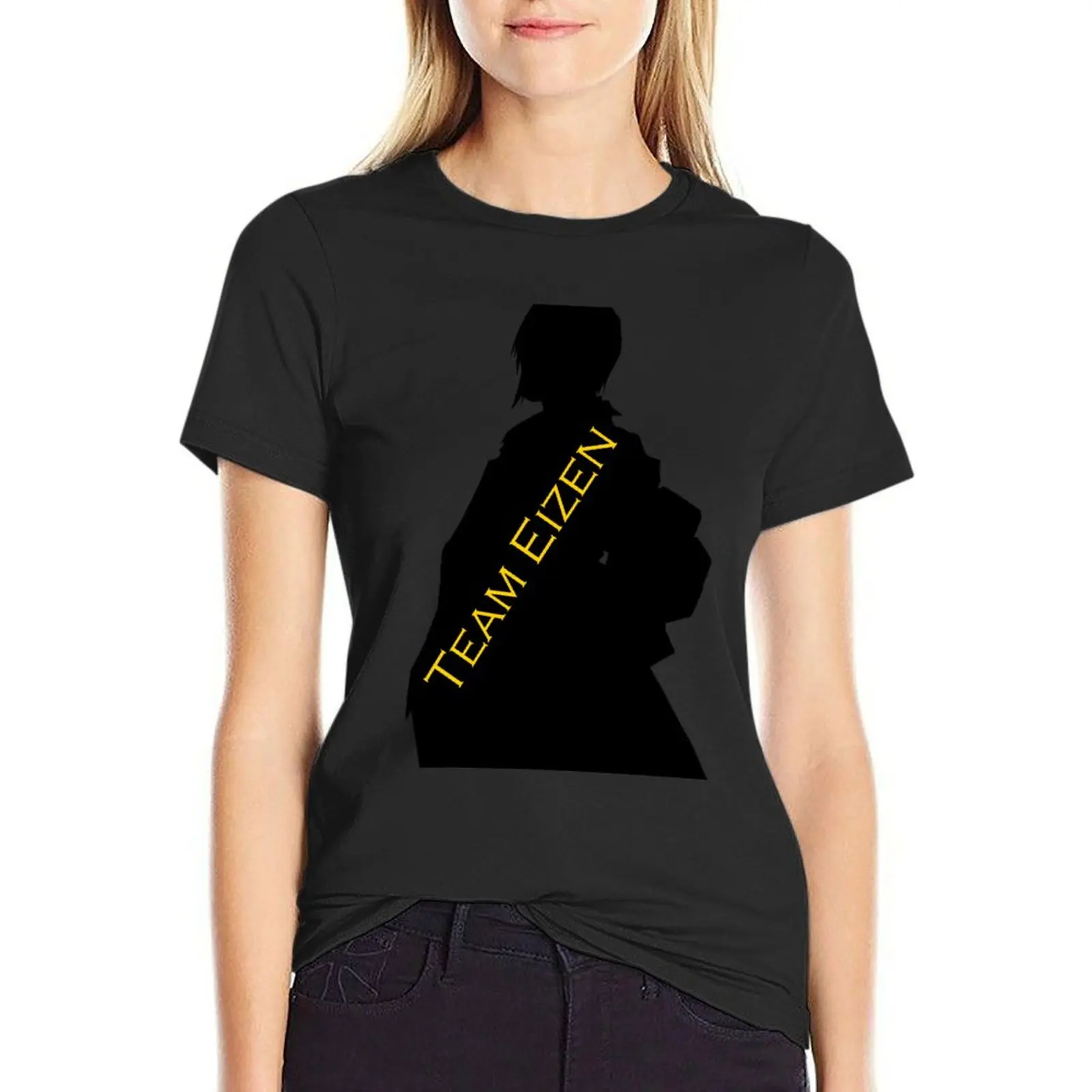 

Team Eizen T-Shirt tees summer clothes korean fashion black t shirts for Women