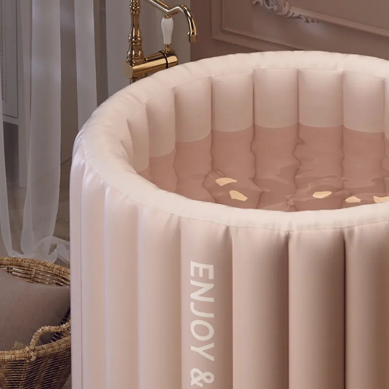 Adult Large Water Container Foot Bath Bucket Portable Bathtub Home Spa Roller Buckets Banheira De Gelo Modern Comfortable Bag