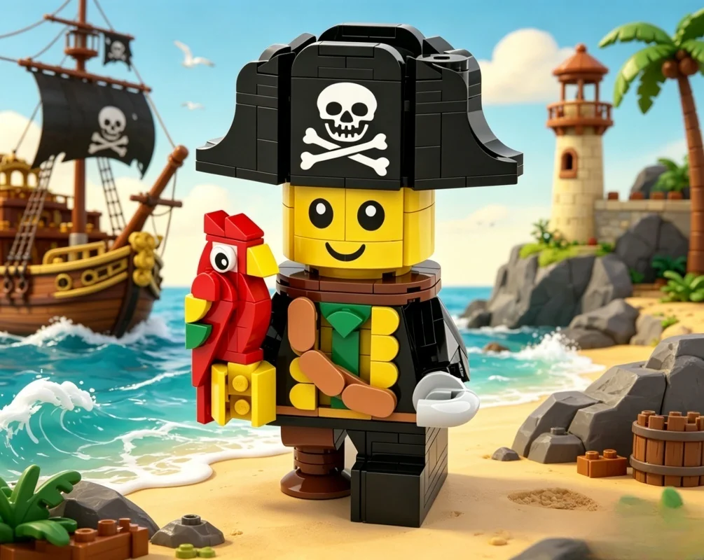 Pirate-Themed Desktop Home Ornament – Perfect Gift