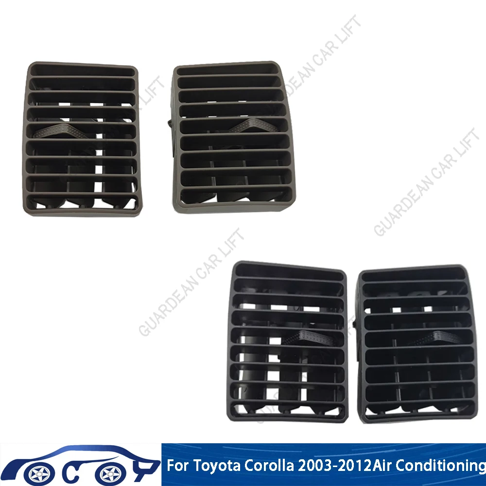 Auto Interior Decors Ventilation Refitting Frame Car Air Conditioning Vent Install Panel Surround Trim Cover for TOYOTA Corolla EX E120 2003-2012