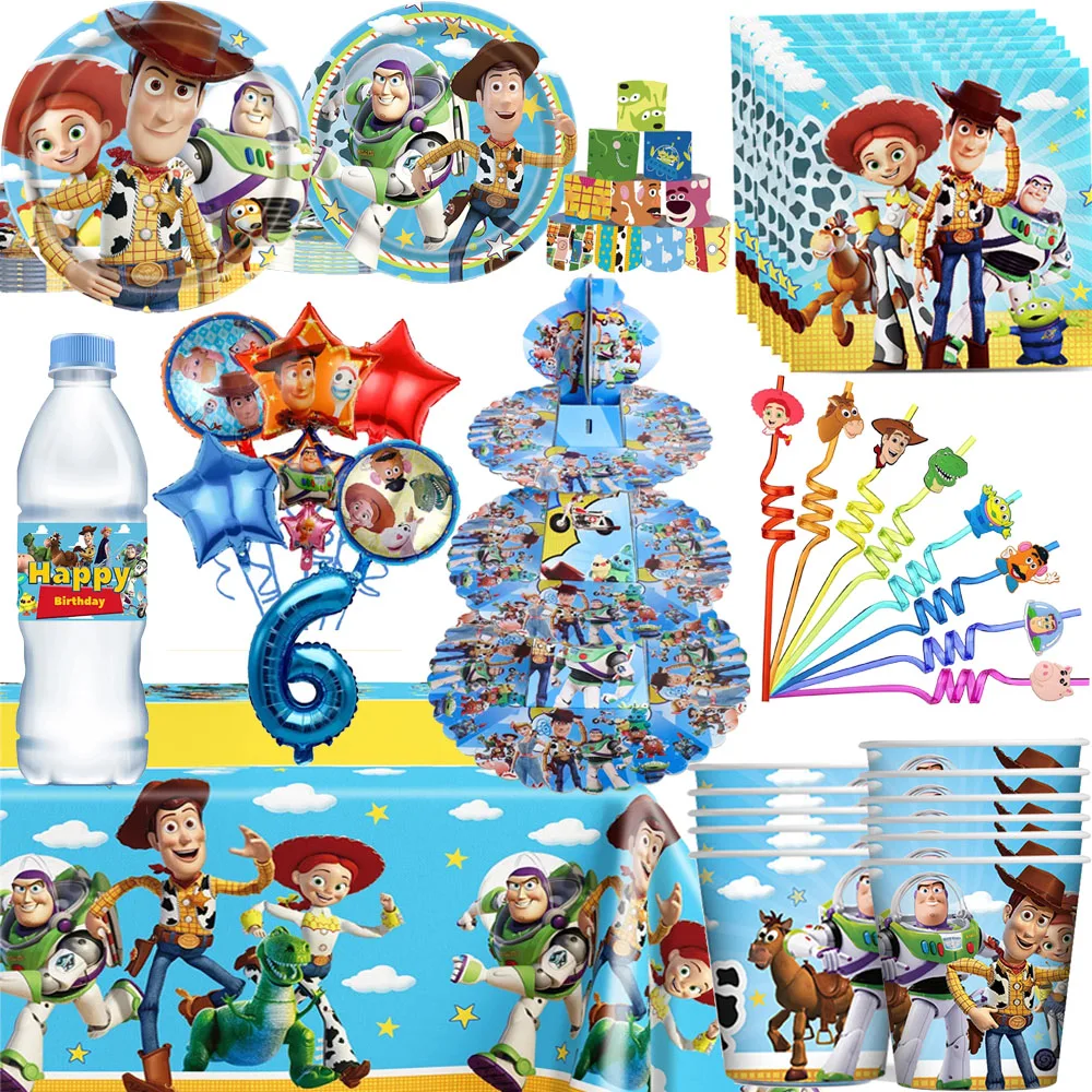 NewToyStoryBirthdayPartyDecorBuzzLightyearBalloonTableware