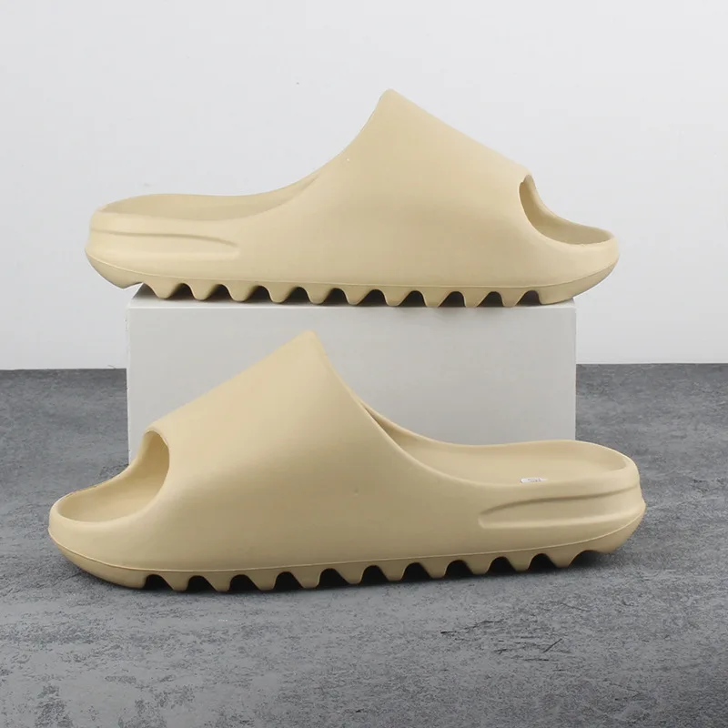 Kanye Yzy Slides Slipper Summer Sandy Beach Shose Men and Women Home Soft Feeling of Stepping On Shit Very Comfortable | Обувь